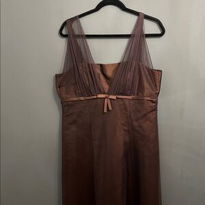 Brown Party Dress